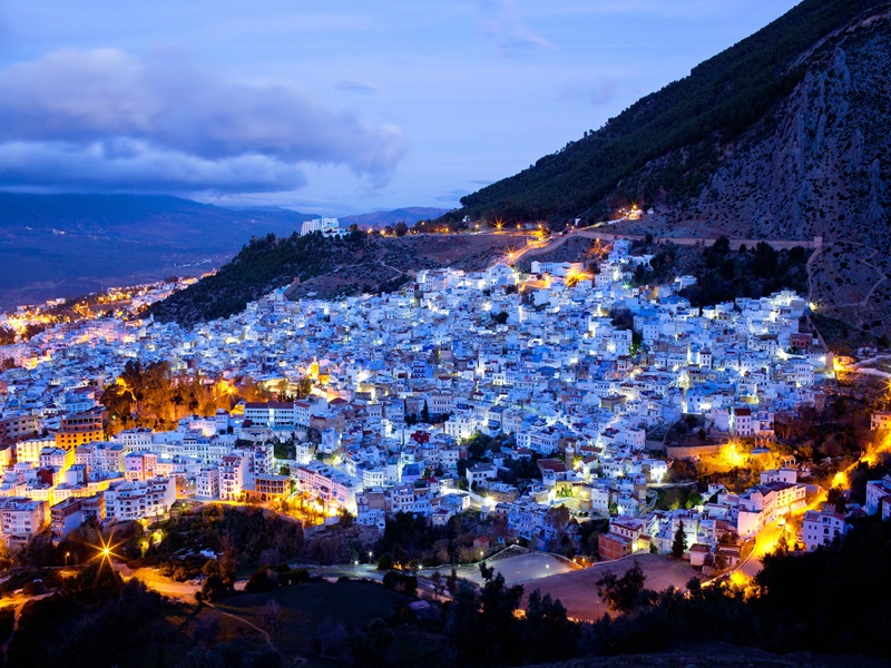 Chefchaouen blue Medina